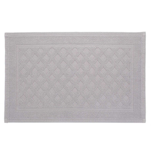 Osuna bath mat, light grey, 100% cotton