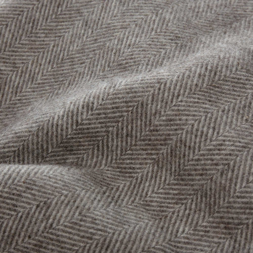 Corcovado Alpaca Blanket grey & off-white, 50% alpaca wool & 50% merino wool | URBANARA alpaca blankets