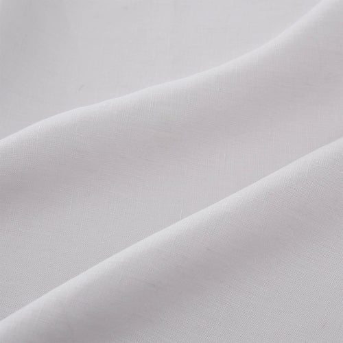 Toulon fitted sheet, light grey, 100% linen | URBANARA fitted sheets