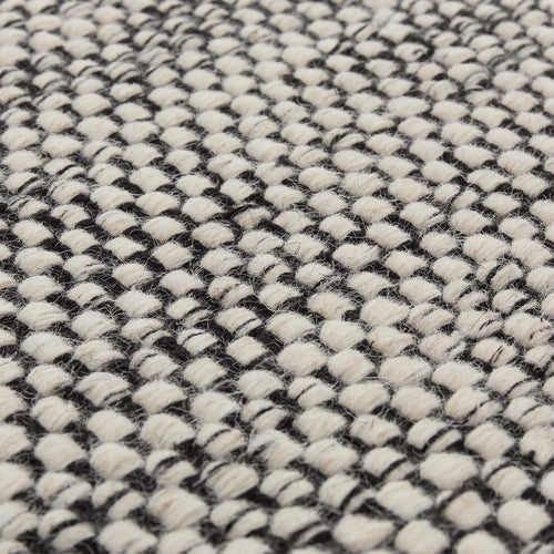 Kolong rug, off-white & black, 100% new wool |High quality homewares