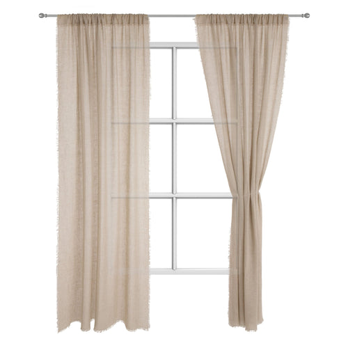 Kiruna curtain, natural, 100% linen