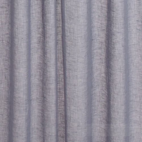 Kiruna curtain, blue grey, 100% linen |High quality homewares