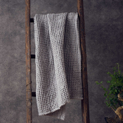 Mikawa Towel Collection in light grey | Home & Living inspiration | URBANARA