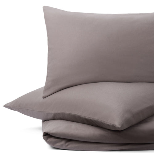 Montrose pillowcase, stone grey, 100% cotton