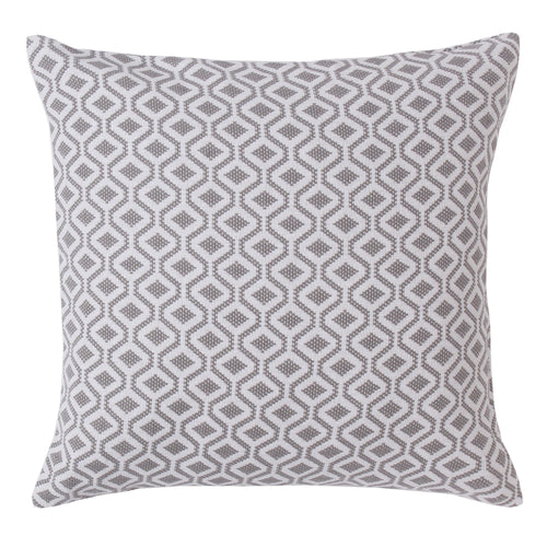 Viana bedspread, grey & white, 100% cotton |High quality homewares