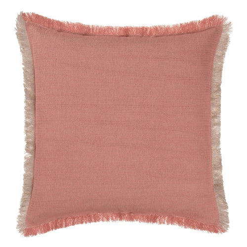 Alkas Cotton Blanket [Dusty pink/Stone grey]
