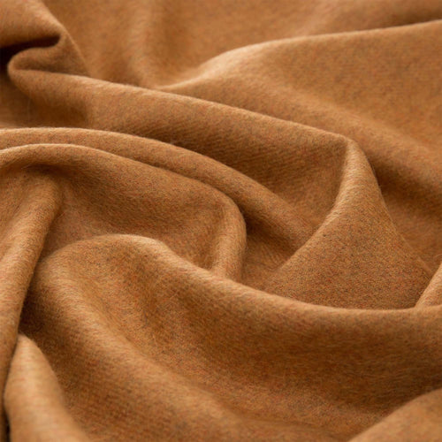 Arica blanket, mustard, 100% baby alpaca wool |High quality homewares