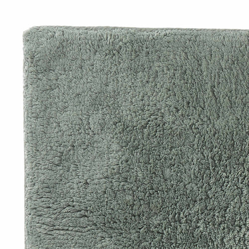 Banas bath mat, light grey green, 100% cotton |High quality homewares