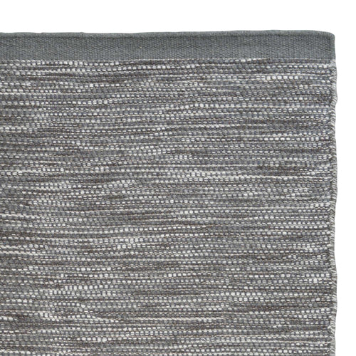 Kolong rug, grey green & chocolate & natural white, 100% new wool