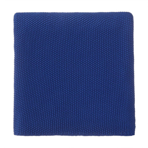 Antua blanket, ultramarine, 100% cotton