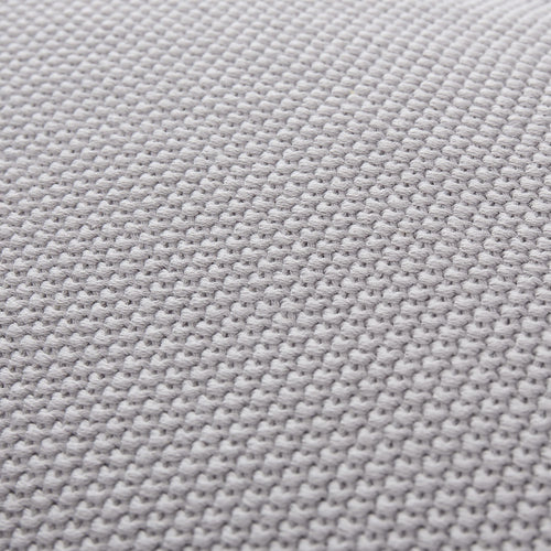 Antua cushion cover, silver grey, 100% cotton | URBANARA cushion covers