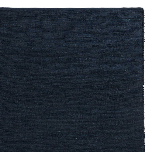 Gorbio rug, blue, 90% jute & 10% cotton