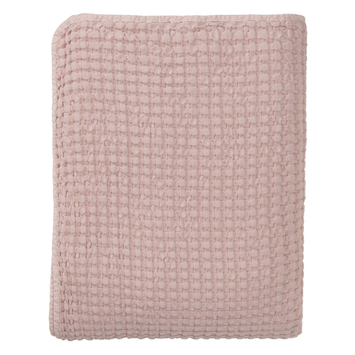 Veiros bedspread, powder pink, 100% cotton