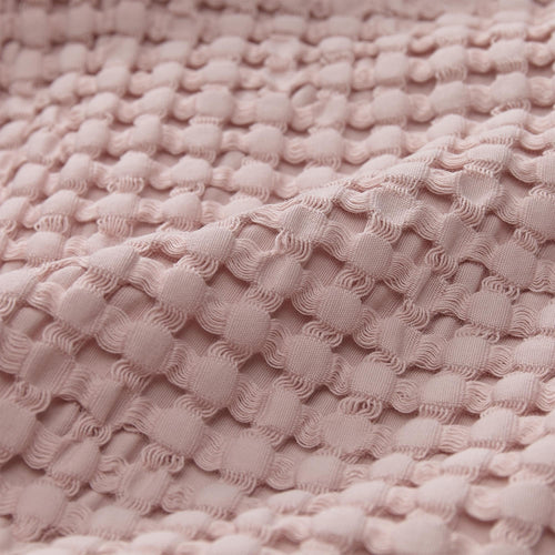 Veiros bedspread, powder pink, 100% cotton |High quality homewares