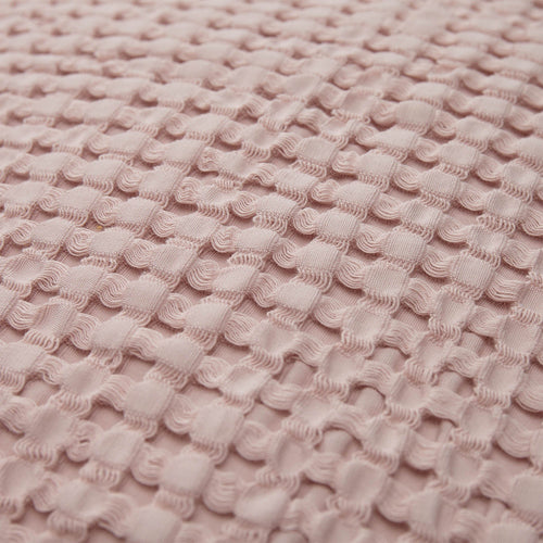 Veiros cushion cover, powder pink, 100% cotton |High quality homewares