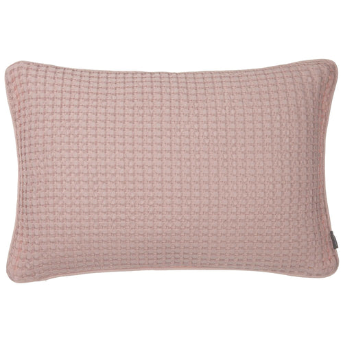 Veiros cushion cover, powder pink, 100% cotton