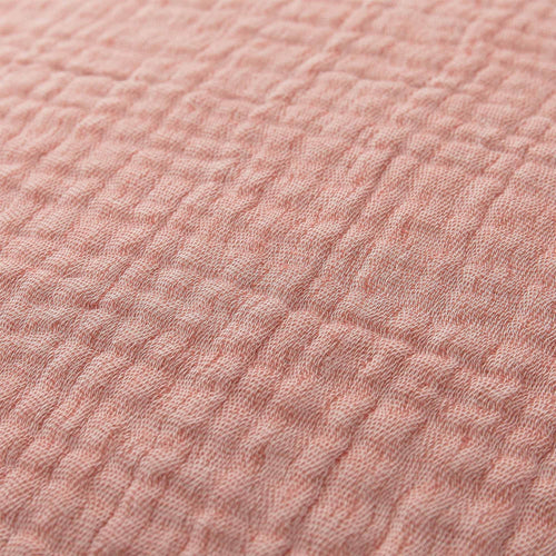 Couco blanket in rouge & natural, 100% cotton |Find the perfect cotton blankets