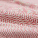 Ilhavo Towel dusty pink & natural white, 100% organic cotton | URBANARA cotton towels
