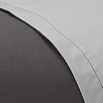 Abiul pillowcase, grey & light grey, 100% combed cotton |High quality homewares