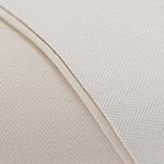 Agrela Duvet Cover cream & off-white, 100% cotton | URBANARA flannel bedding