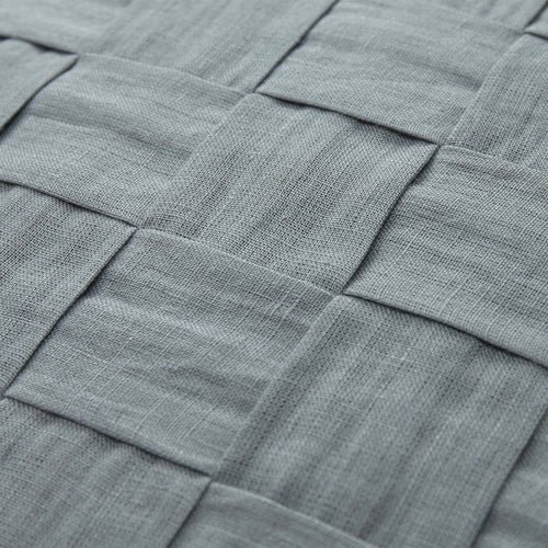 Akole cushion, green grey, 100% linen |High quality homewares