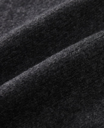 Almora blanket, charcoal, 50% cashmere wool & 50% wool