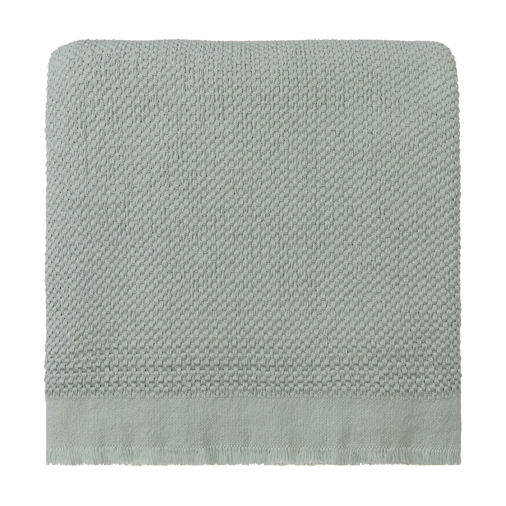 Pale green blanket on sale