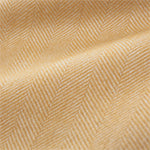 Asare Alpaca Blanket mustard & off-white, 100% royal baby alpaca wool | URBANARA alpaca blankets
