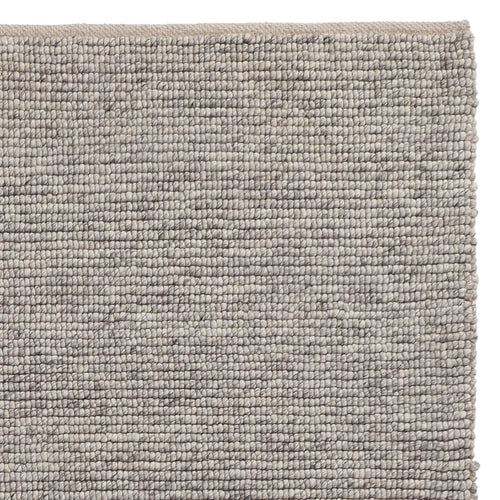 Bavi Wool Rug [Light grey melange]