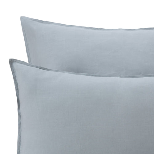 Bellvis Bed Linen green grey, 100% linen | URBANARA linen bedding