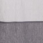 Cataya curtain, light grey & charcoal, 100% linen |High quality homewares