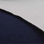 Cercosa duvet cover, dark blue & natural, 100% linen |High quality homewares