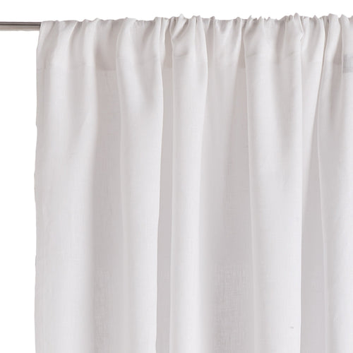 Fana Linen Curtain in white | Home & Living inspiration | URBANARA