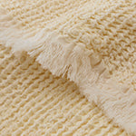 Hand Towel Favolha Butter & Natural, 60% Cotton & 40% Linen | High quality homewares 
