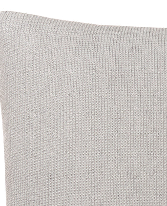 Cushion Cover Freira Grey & Natural white, 60% Cotton & 40% Linen