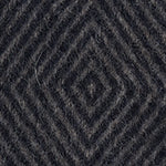 Gotland Dia Wool Blanket [Dark blue & Grey]