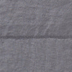 Karlay Quilt charcoal, 100% linen | URBANARA bedspreads & quilts