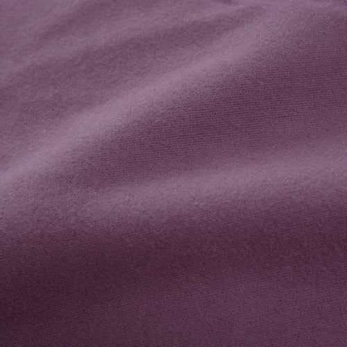 Montrose Flannel Pillowcase aubergine, 100% cotton | Find the perfect flannel bedding