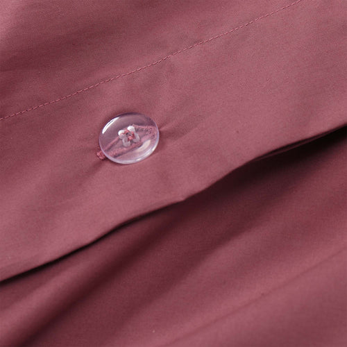 Perpignan Percale Bed Linen raspberry rose, 100% combed cotton | Find the perfect percale bedding