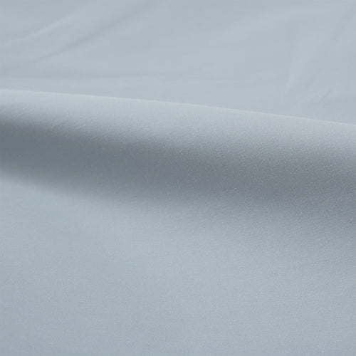 Perpignan Pillowcase green grey, 100% combed cotton | URBANARA percale bedding