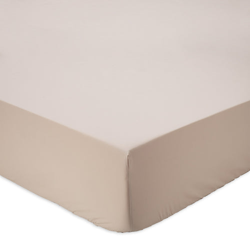 Perpignan Fitted Sheet natural, 100% combed cotton