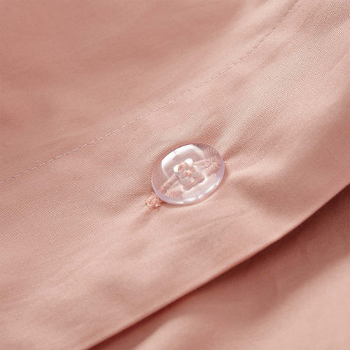 Perpignan Percale Bed Linen light dusty pink, 100% combed cotton | Find the perfect percale bedding