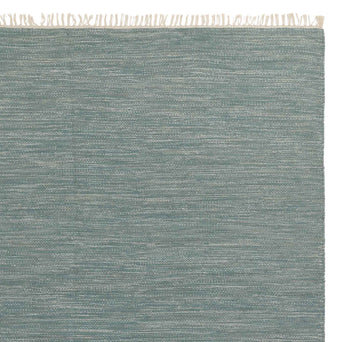 Pugal rug, green grey melange, 100% wool
