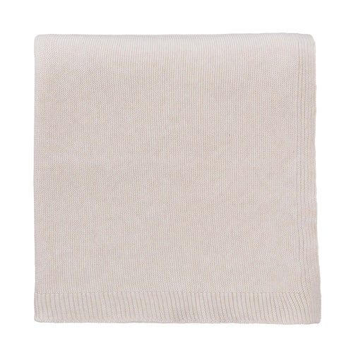 Salicos Blanket off-white melange, 100% cotton