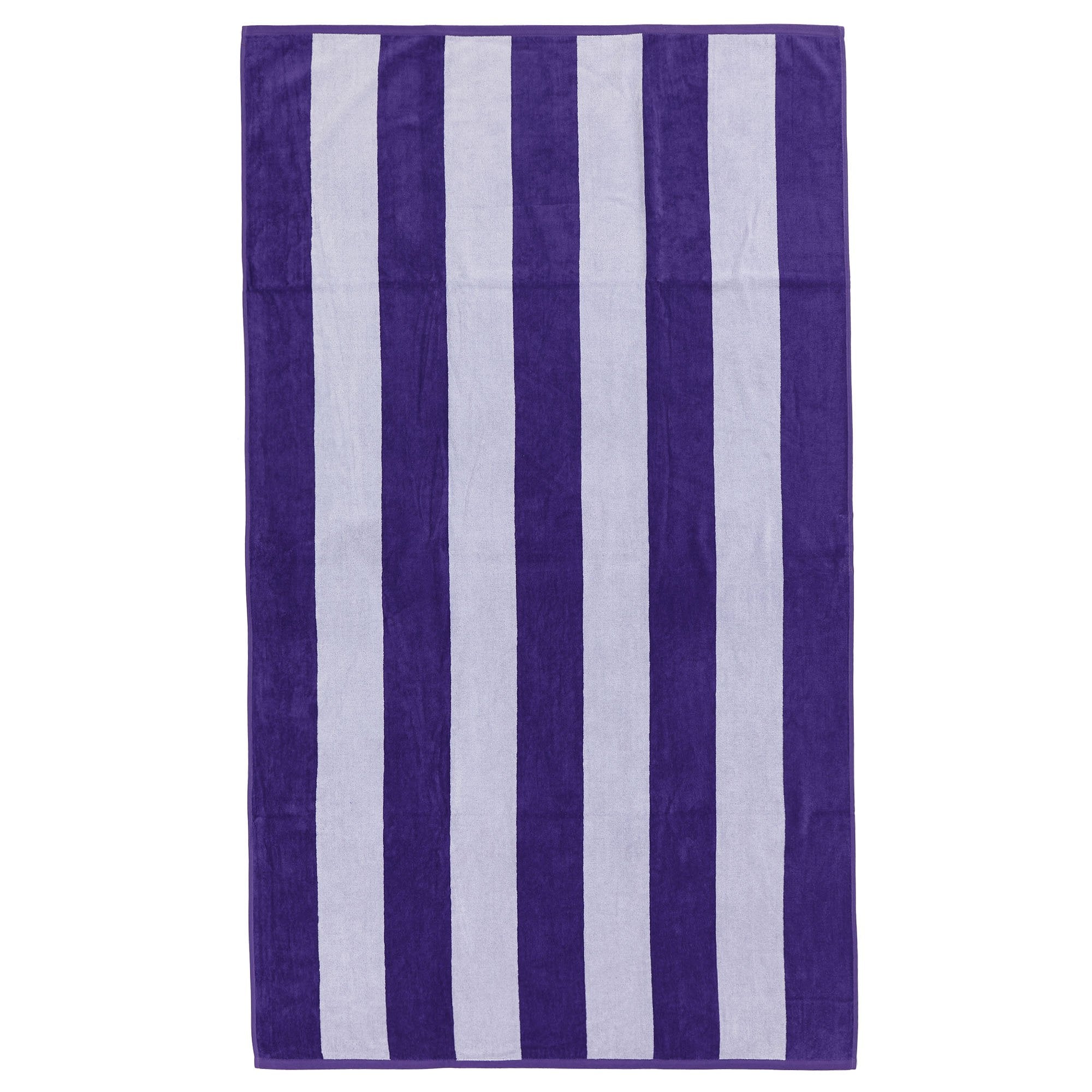 Purple and white sale towels