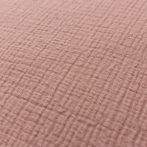 Cushion Cover Sierra Earth Clay, 100% Organic cotton | URBANARA Cotton Blankets