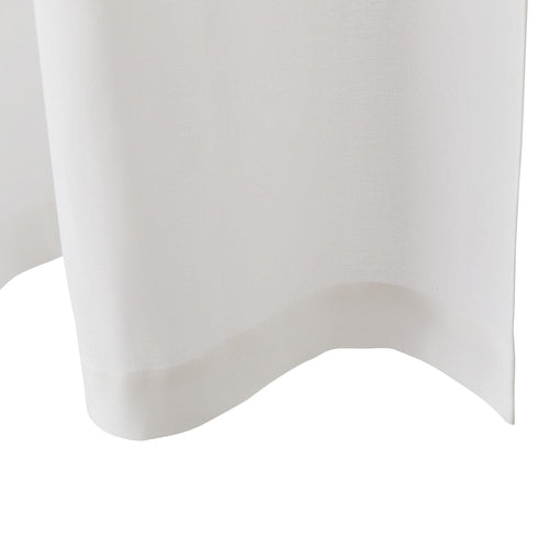 Solana Cotton Curtain (Set of 2) [Natural white]