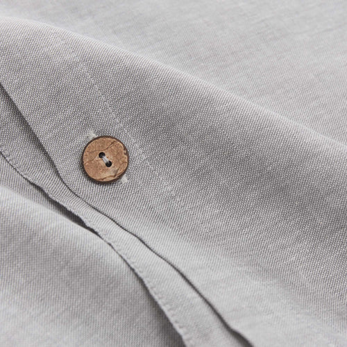 Tolosa Linen Bed Linen light grey, 50% linen & 50% cotton | High quality homewares