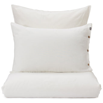 Tolosa Pillowcase white, 50% linen & 50% cotton