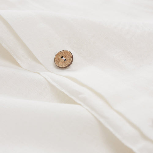 Tolosa Pillowcase white, 50% linen & 50% cotton | URBANARA linen bedding